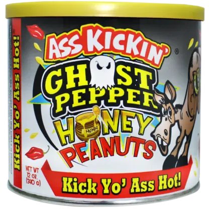 Ass Kickin' | Peanuts - Ghost Pepper Honey SHACK Ă SAUCE
