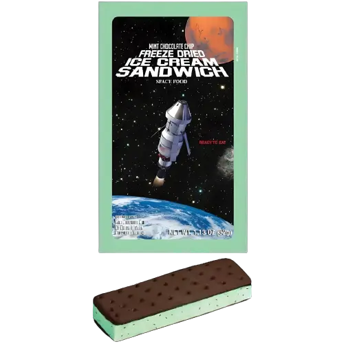 Astronaut | Freeze Dried Ice Cream Sandwich Mint - Chocolate Chip Ass Kickin'