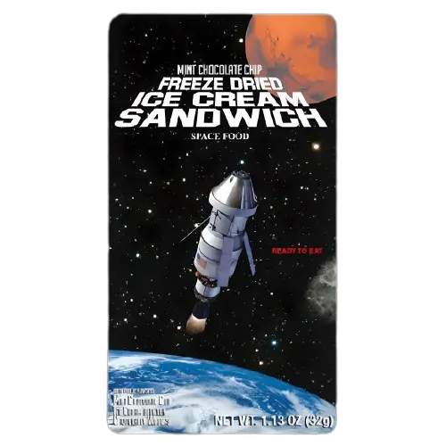 Astronaut | Freeze Dried Ice Cream Sandwich Mint - Chocolate Chip Ass Kickin'