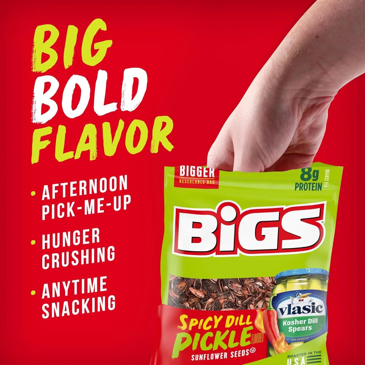 BiGS | Sunflower Seeds - Spicy Pickle Shack à Sauce