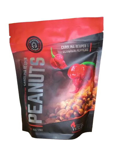 Blazing Foods | Carolina Reaper Peanuts - Forte SHACK Ă SAUCE