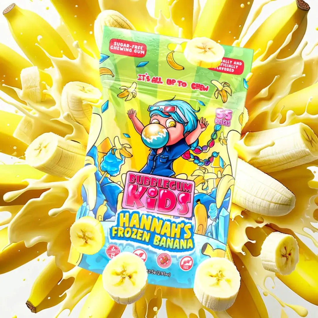 Bubblegum Kids | Hannah' Frozen Banana SHACK à SAUCE