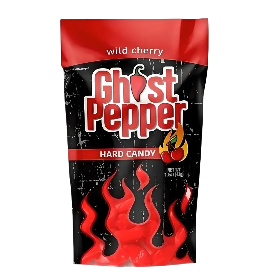Flamethrower Candy | Ghost Pepper Hard Candy - Wild Cherry SHACK à SAUCE