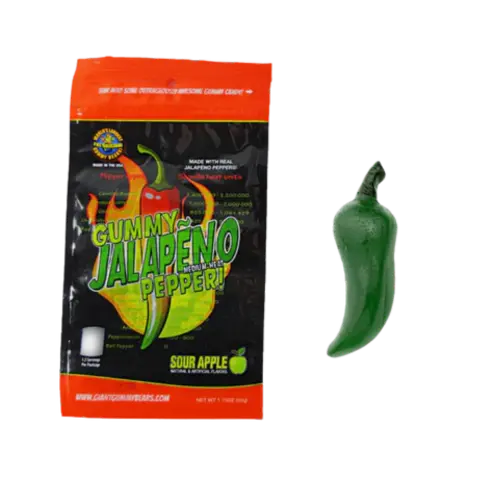 GGB Candies | Gummy Jalapeno Pepper - Sour Apple SHACK à SAUCE