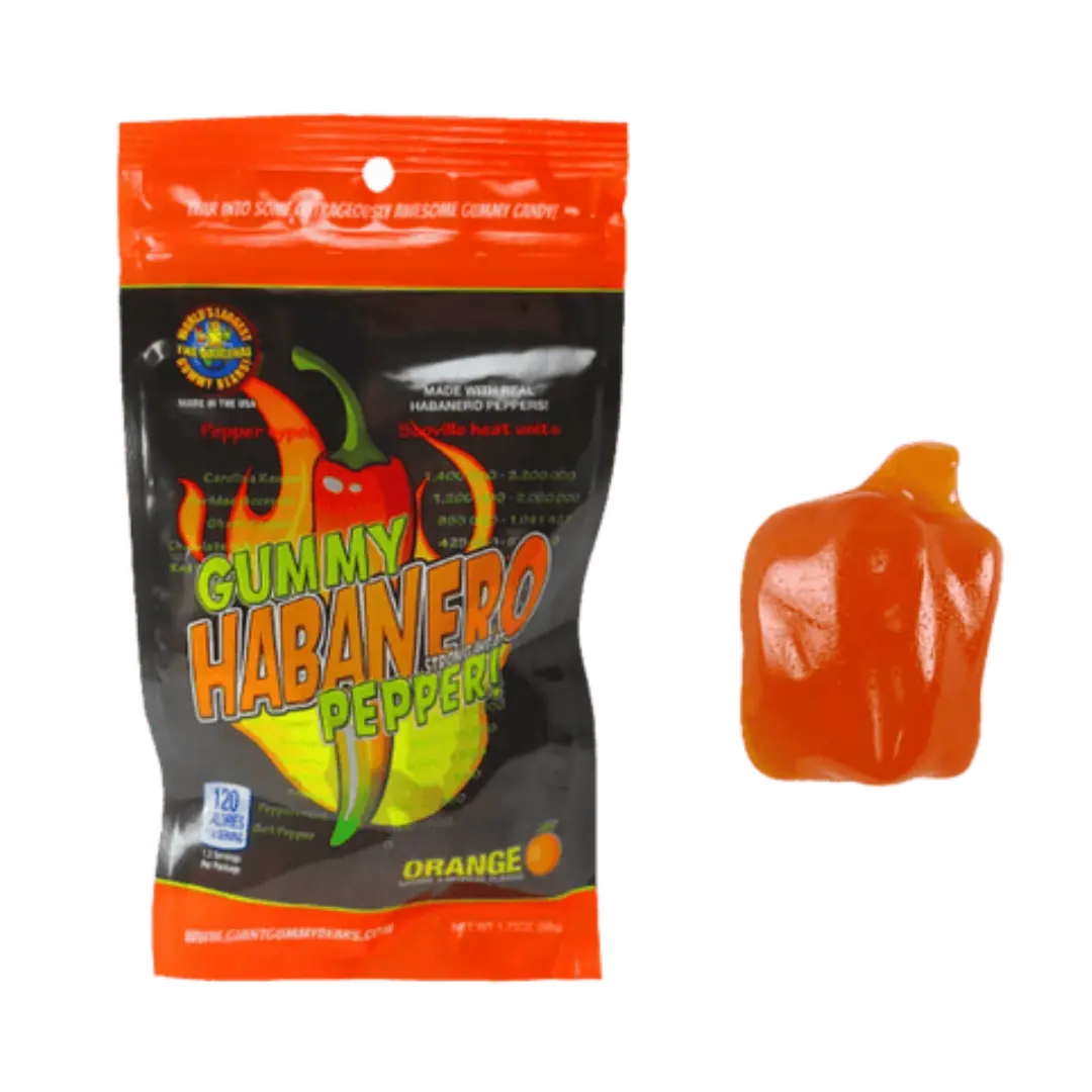 GGB Candies | Gummy Orange Habanero Pepper SHACK à SAUCE