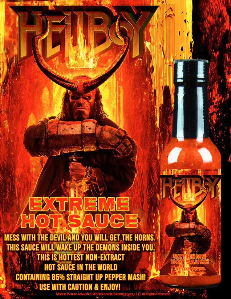 Hellboy Hot Sauce | Extreme SHACK à SAUCE