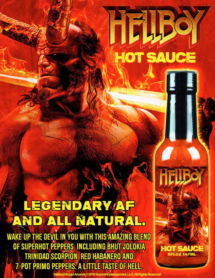 Hellboy Hot Sauce | Legendary AF SHACK Ă SAUCE