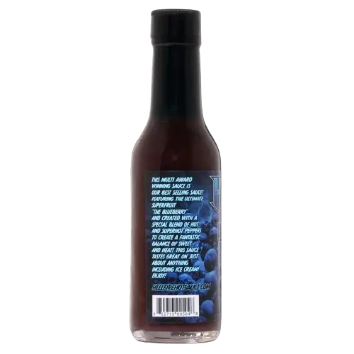 Hellfire Hot Sauce | Blueberry Hell SHACK à SAUCE