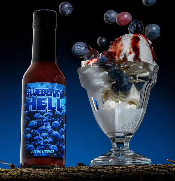 Hellfire Hot Sauce | Blueberry Hell SHACK à SAUCE