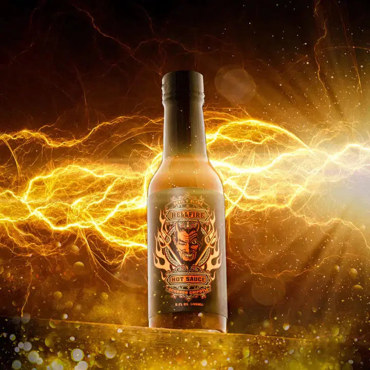 Hellfire Hot Sauce | Devil's Blend Bourbon Chipotle - 148 mL Hellfire Hot Sauce
