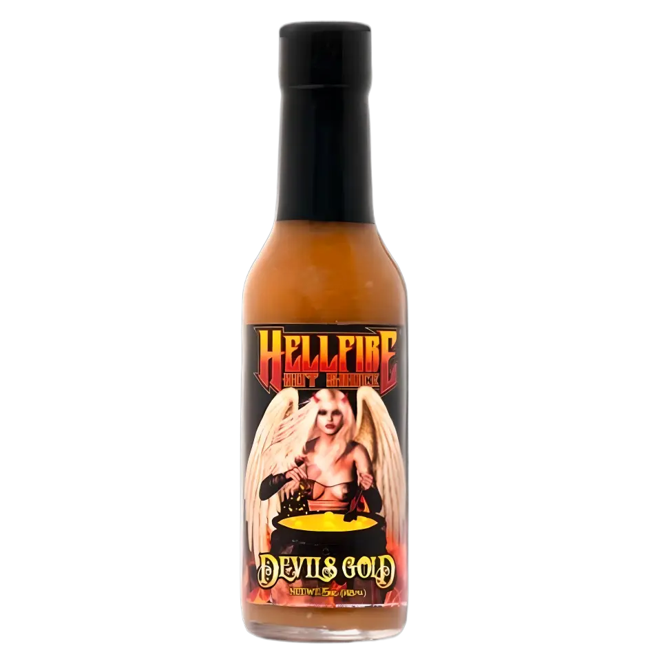 Hellfire Hot Sauce | Devils Gold SHACK Ă SAUCE