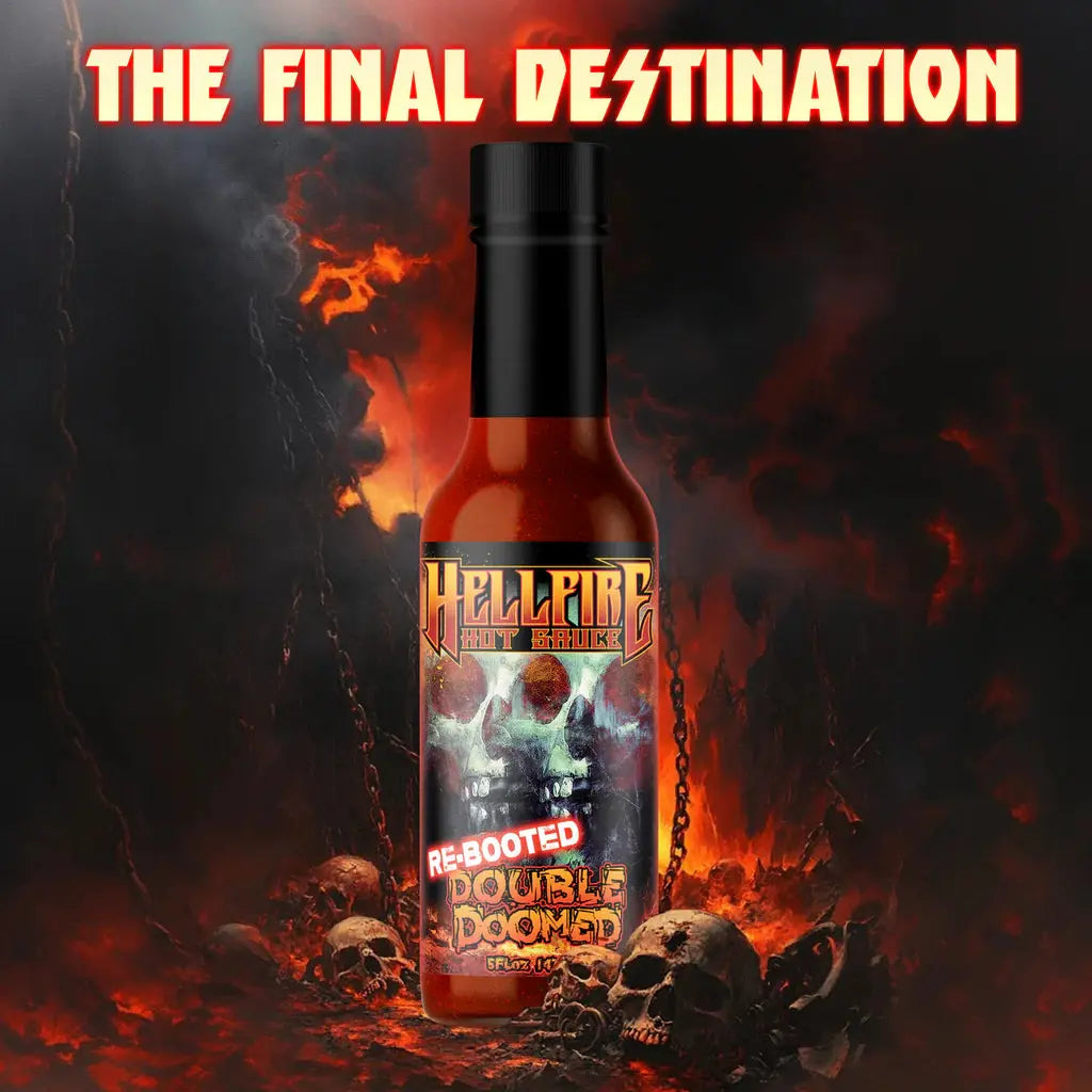 Hellfire Hot Sauce | Double Doomed Re booted SHACK à SAUCE