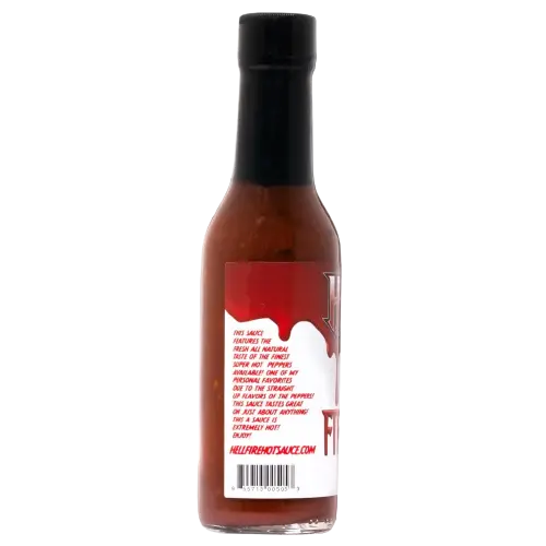 Hellfire Hot Sauce | First Blood SHACK à SAUCE