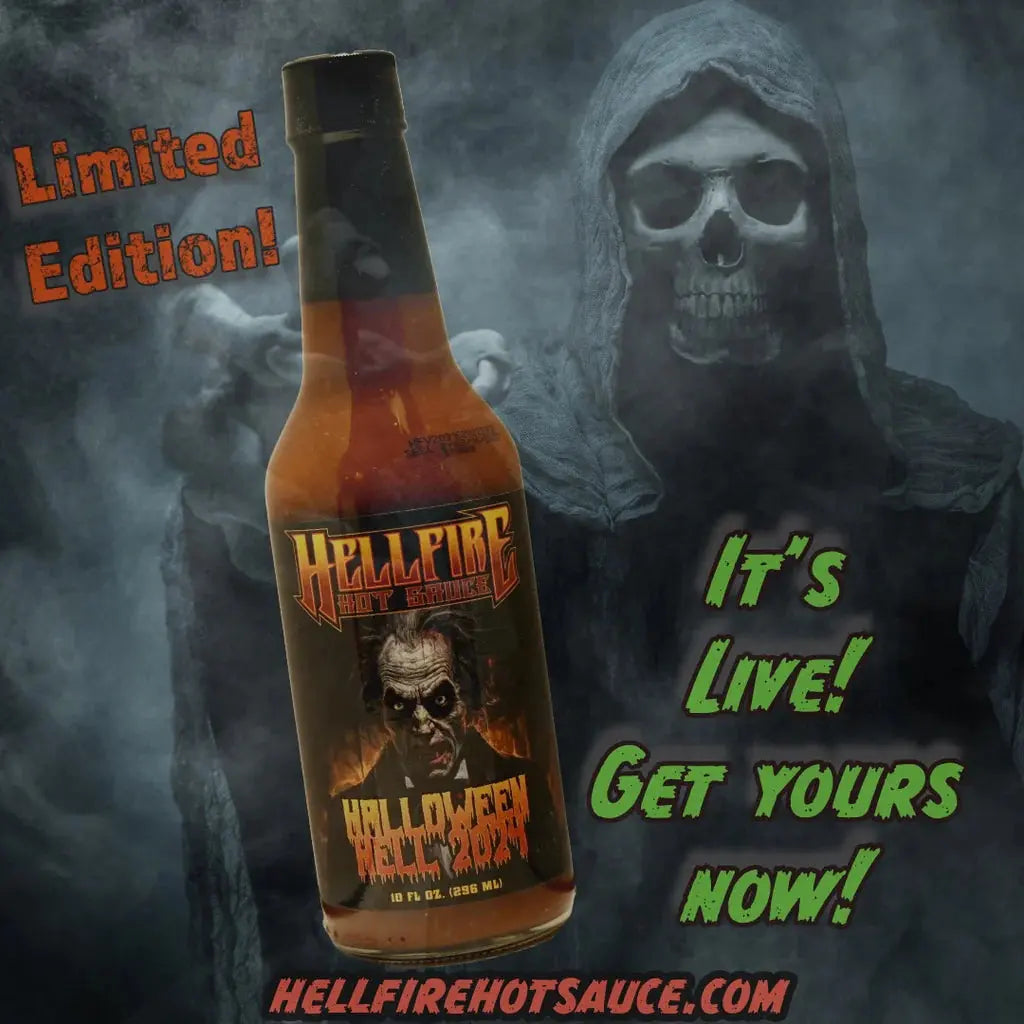 Hellfire Hot Sauce | Halloween Hell 2024 SHACK Ă SAUCE