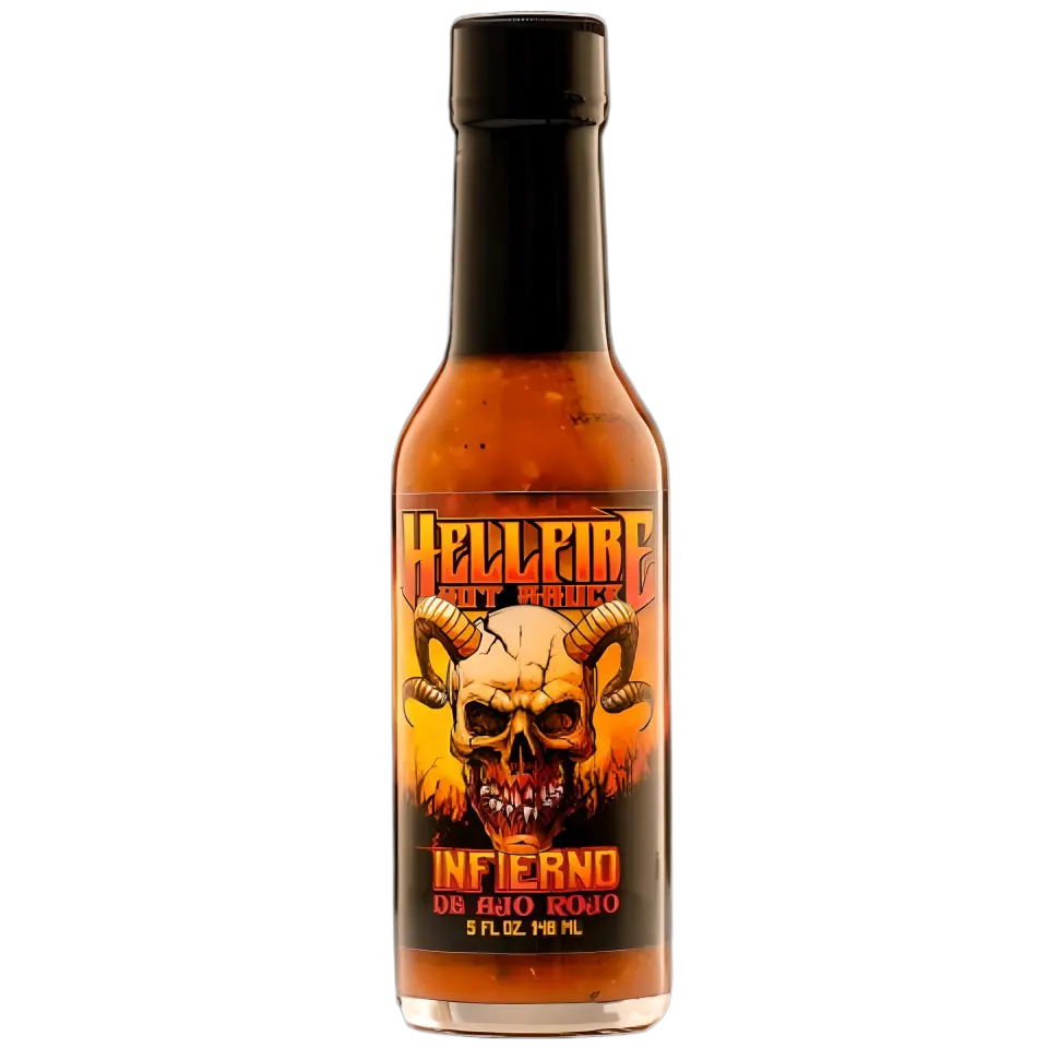 Hellfire Hot Sauce | Infierno De Ajo Rojo SHACK Ă SAUCE