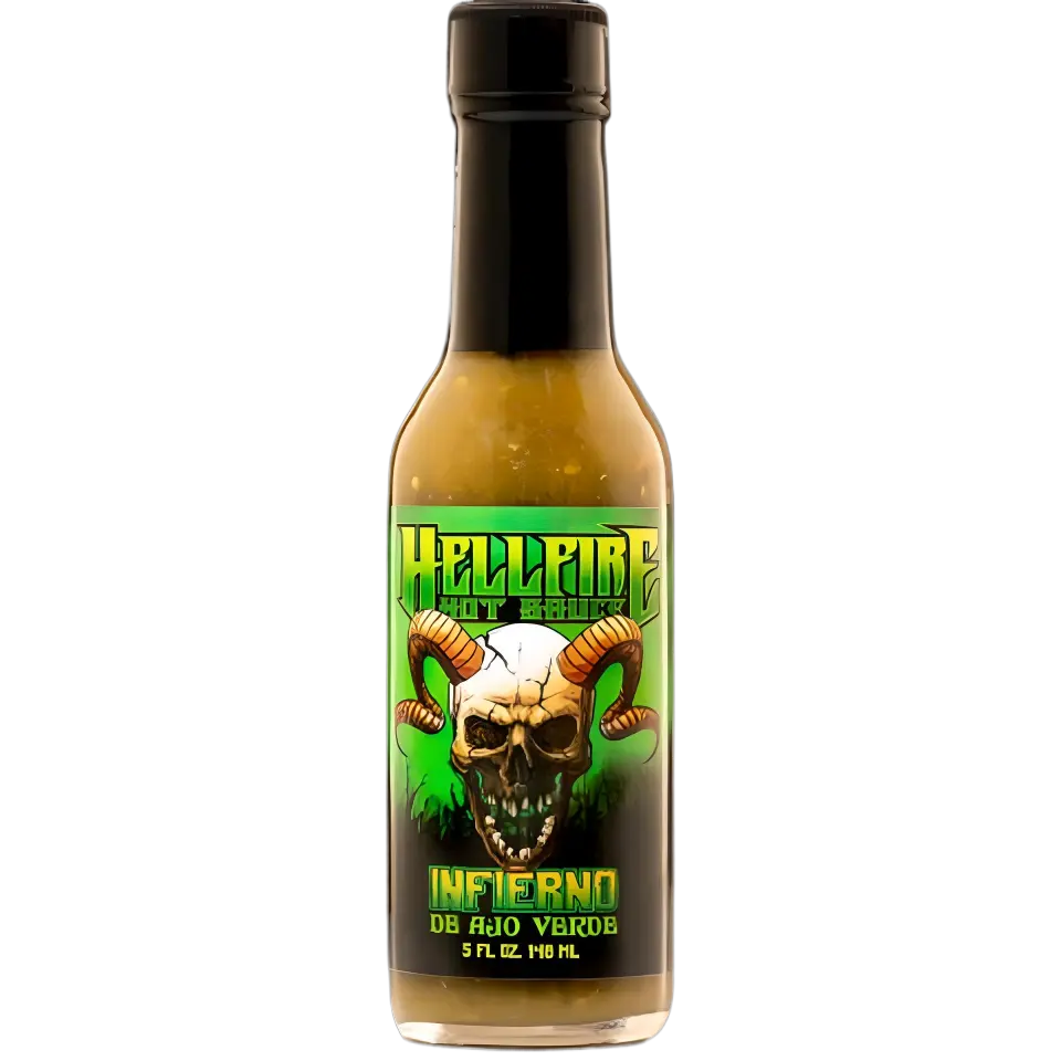 Hellfire Hot Sauce | Infierno Verde SHACK à SAUCE