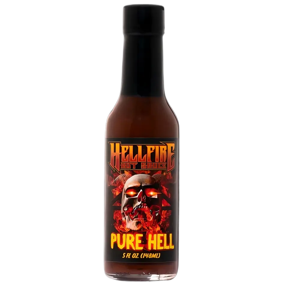 Hellfire Hot Sauce | Pure Hell SHACK Ă SAUCE