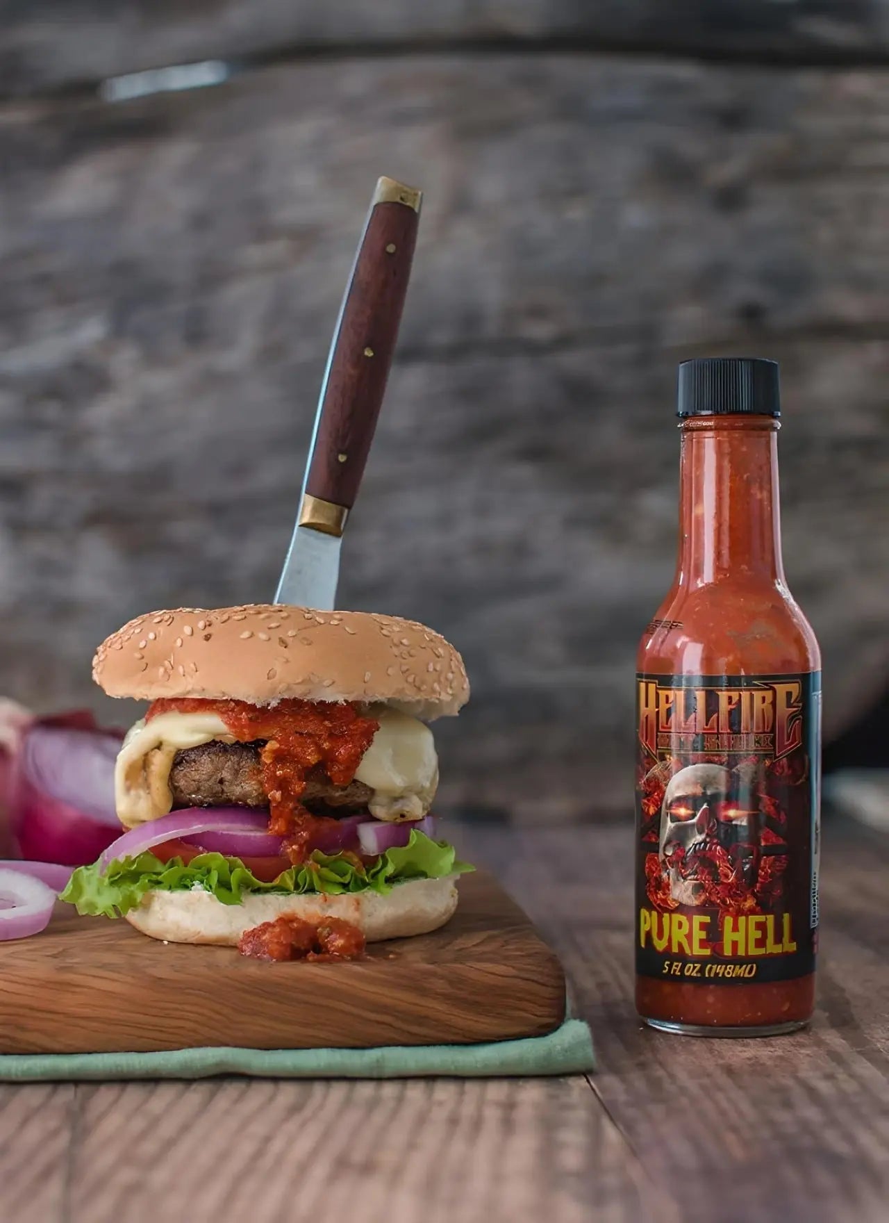 Hellfire Hot Sauce | Pure Hell SHACK Ă SAUCE