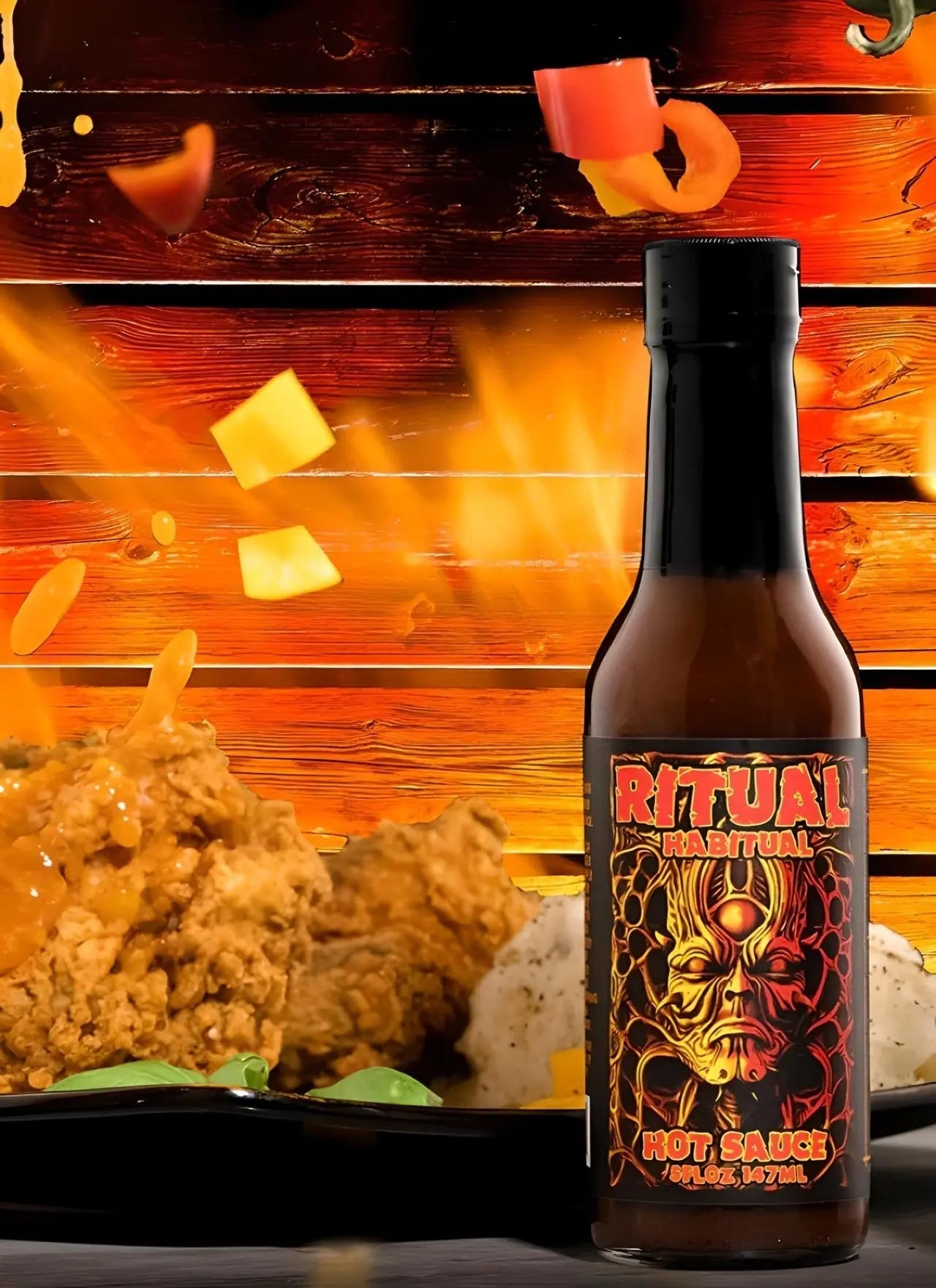 Hellfire Hot Sauce | Ritual Habitual SHACK à SAUCE