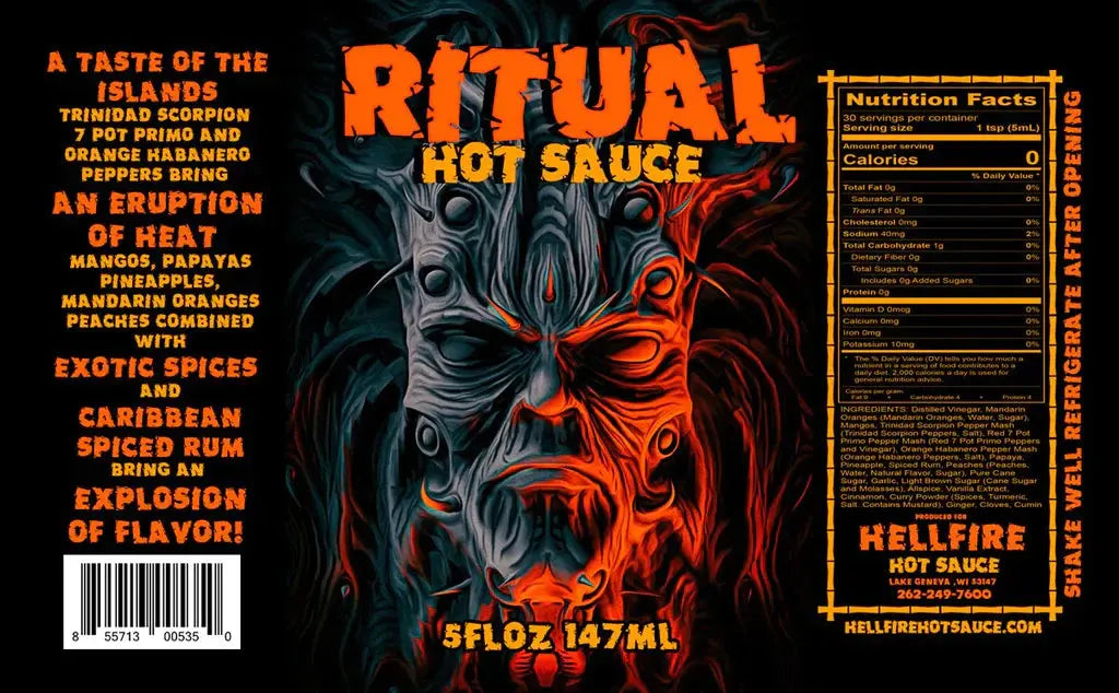 Hellfire Hot Sauce | Ritual SHACK à SAUCE