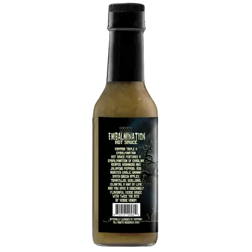 Hellfire Hot Sauce | Vampira Embalmination SHACK à SAUCE