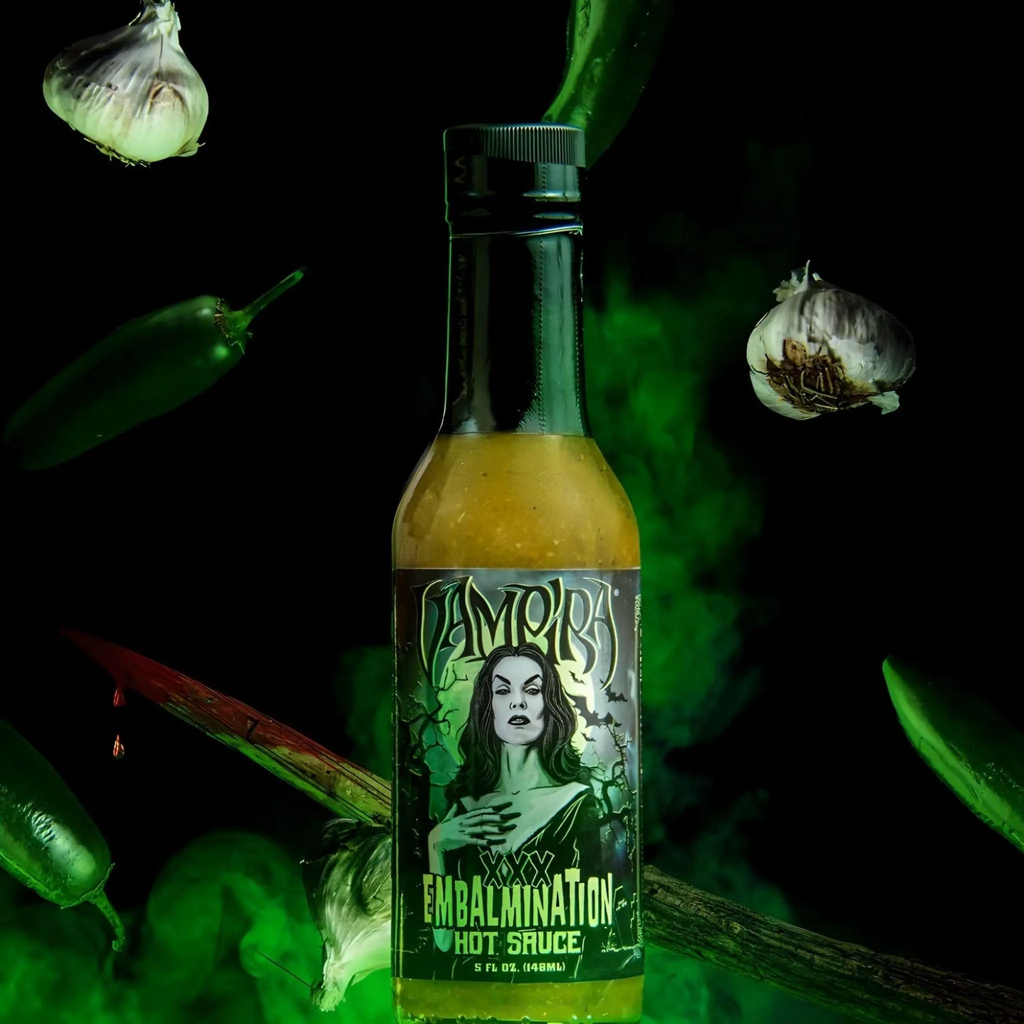 Hellfire Hot Sauce | Vampira Embalmination SHACK à SAUCE