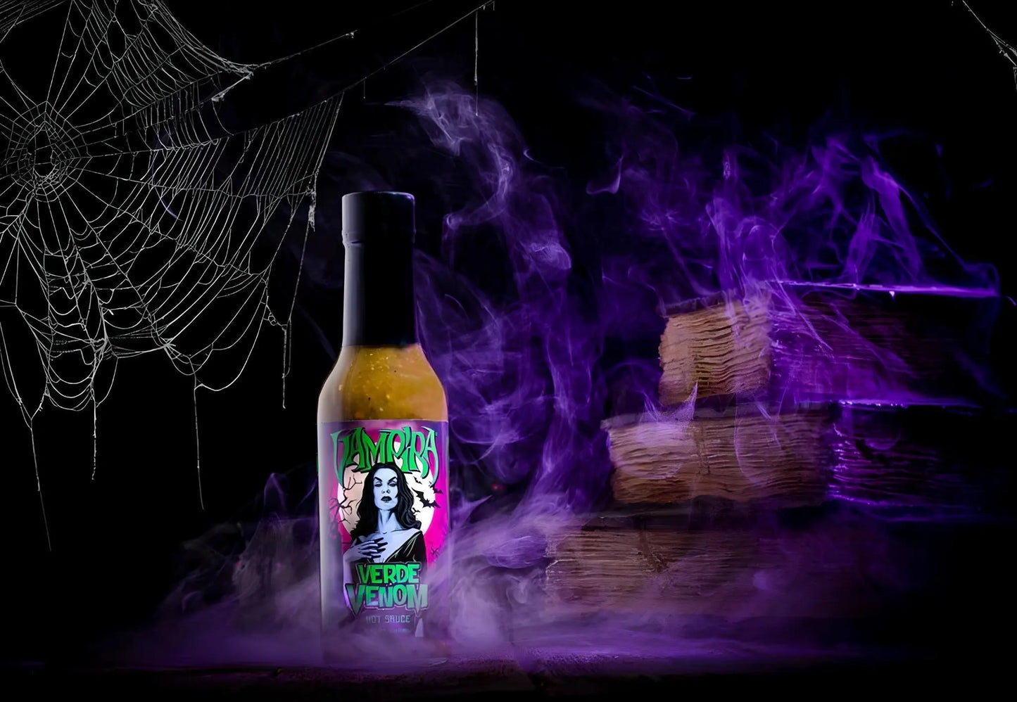 Hellfire Hot Sauce | Vampira Verde Venom SHACK à SAUCE