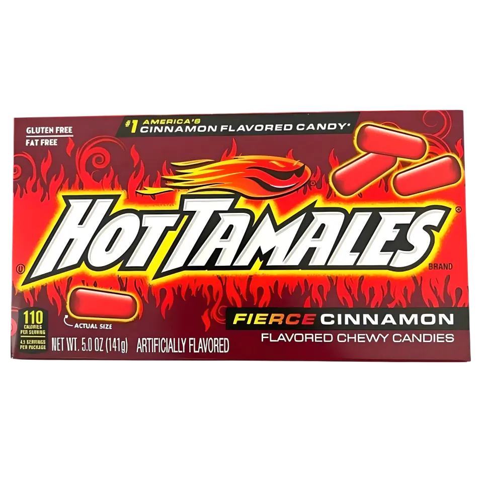 Hot Tamales | Fierce Cinnamon (Box) Hot Tamales