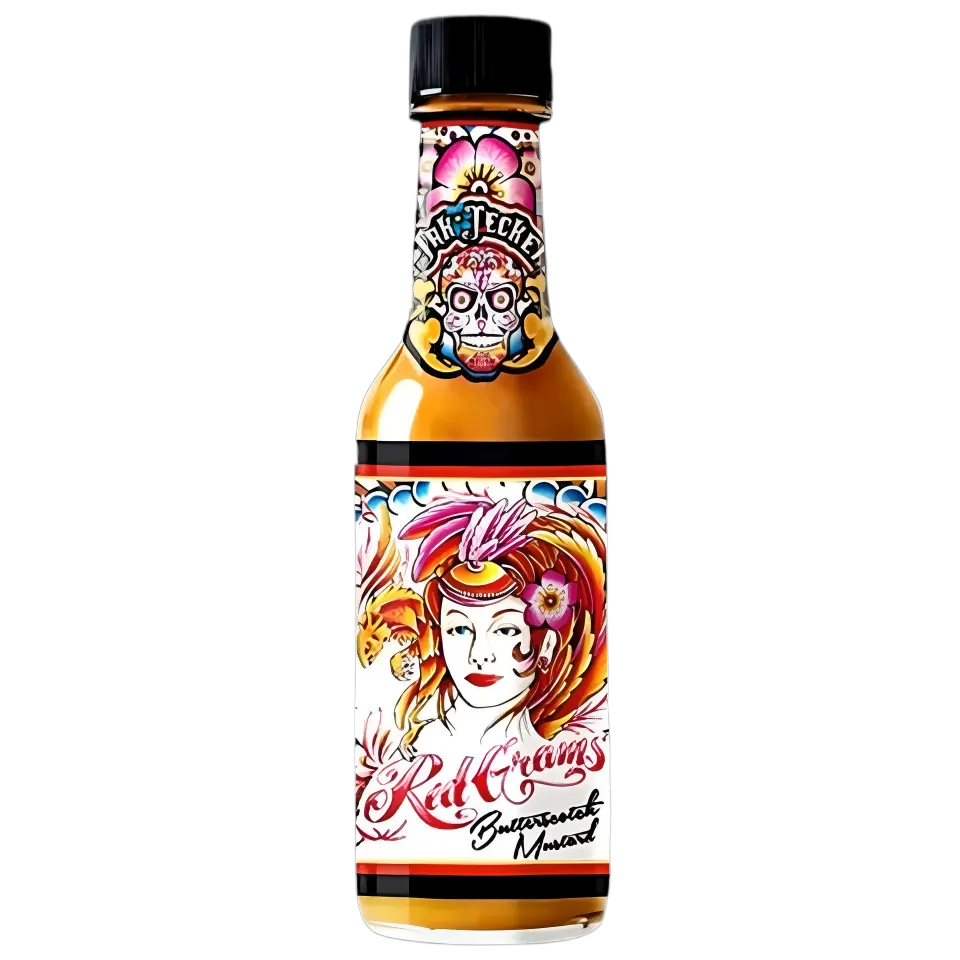 Jak Jeckel | Red Grams Butterscotch Mustard Jak Jeckel