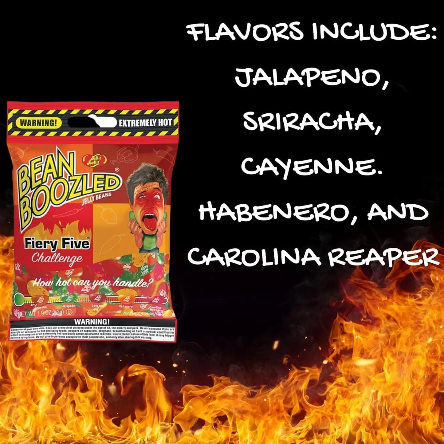 Jelly Belly | Bean Boozled Fiery Five (Bag) Jelly Belly