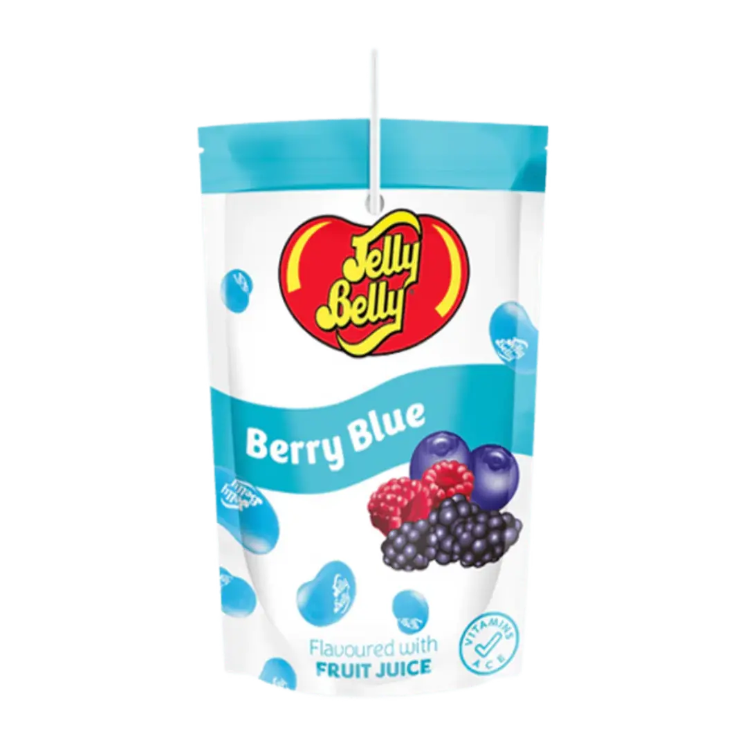Jelly Belly | Fruit juice pouch - Berry Blue Jelly Belly