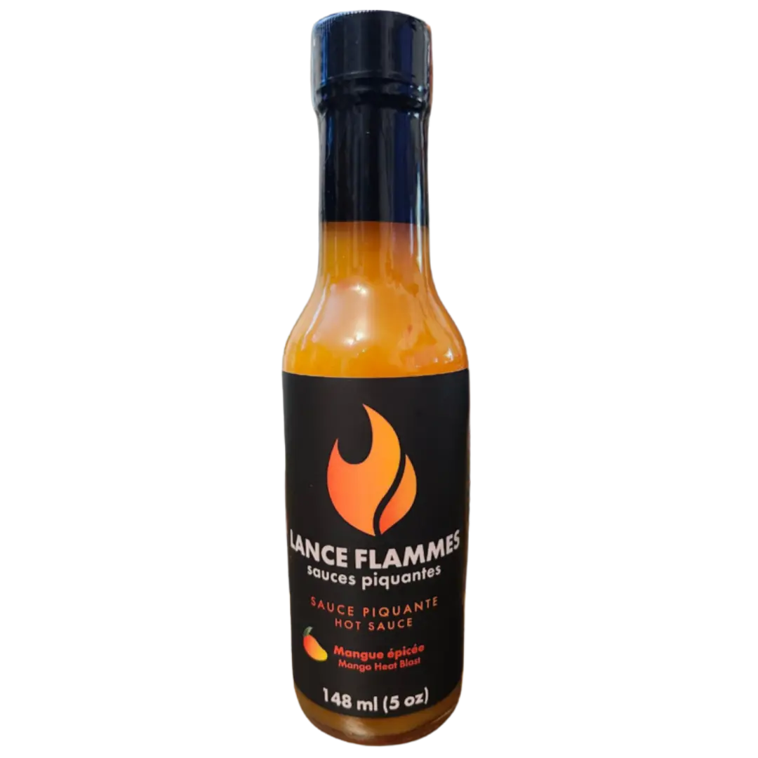 Lance Flammes Sauces piquantes | Mangue Épicée Lance Flammes Sauces piquantes
