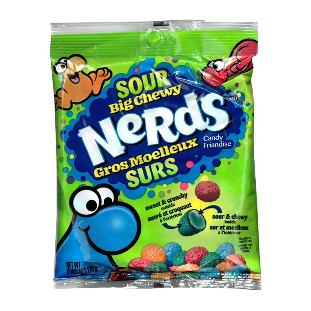 Nerds Candy | Sour - Big Chewy (Bag) Ferrara Candy Company