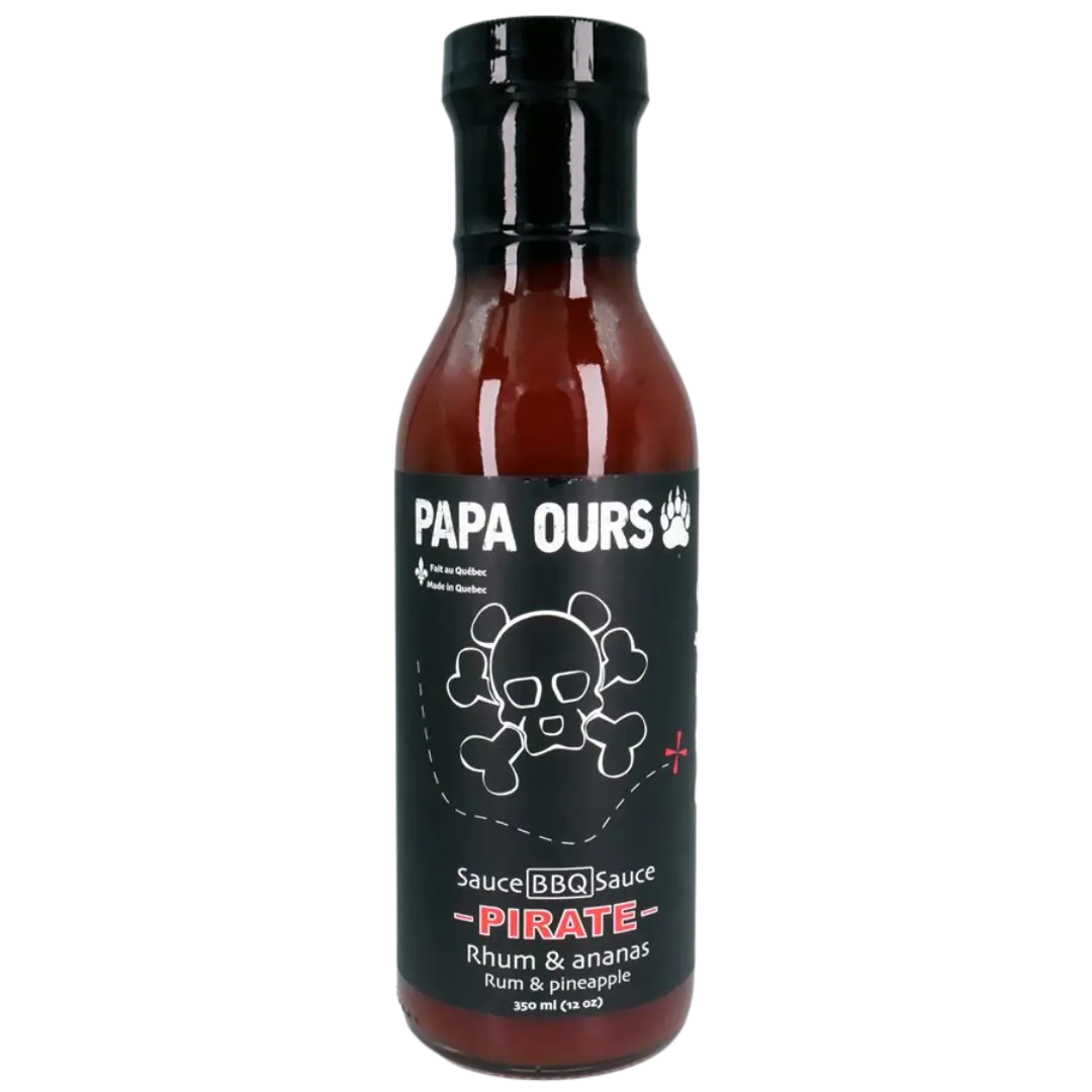 Papa Ours | Sauce BBQ - Pirate (Rhum et ananas) Papa Ours