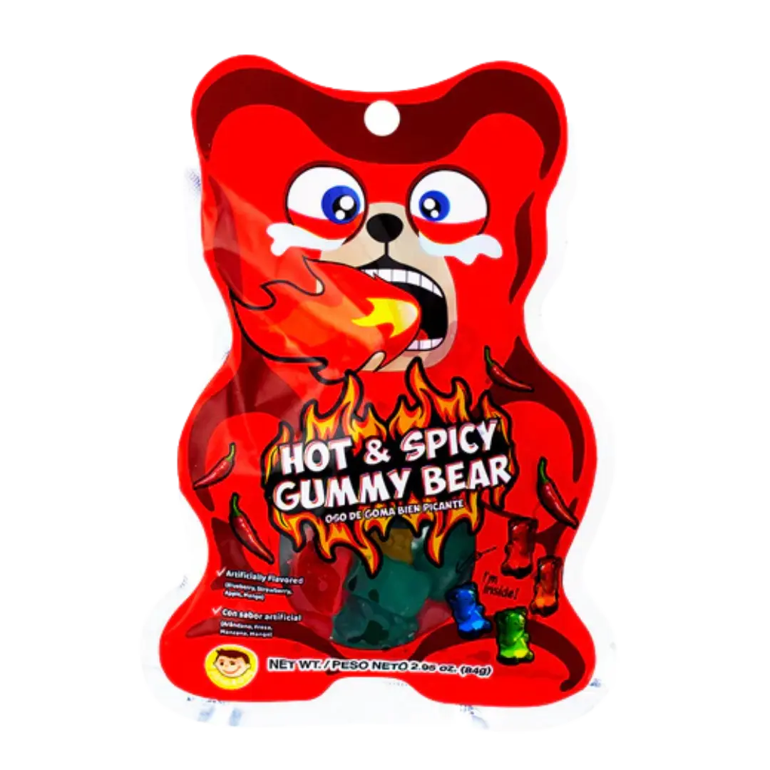 Pocas | Hot and Spicy Gummy Bear (Bag) SHACK à SAUCE