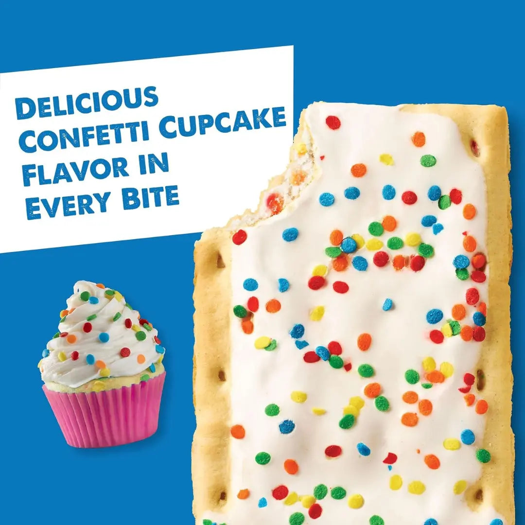 Pop-Tarts | Frosted Confetti Cupcake - Paquet de 2 SHACK à SAUCE