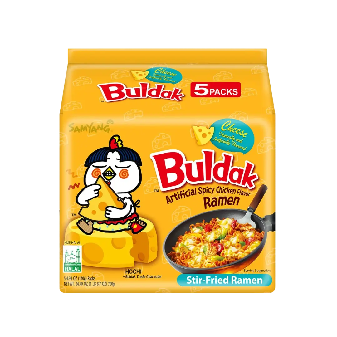 Samyang - Buldak | Hot Chicken Flavor - Cheese 5X Samyang Foods Co.