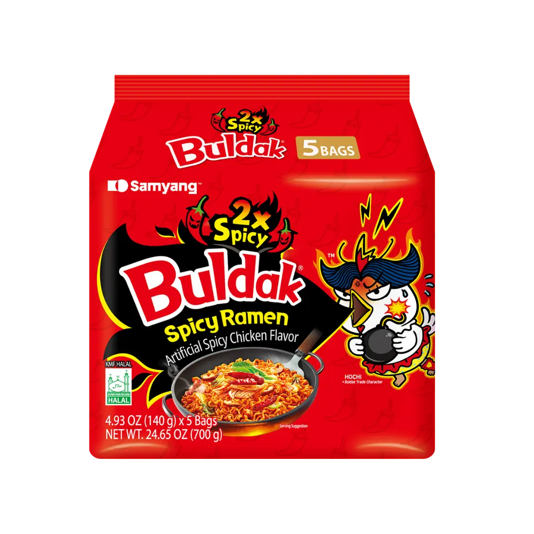 Samyang - Buldak | Hot Chicken Flavor - Extreme 2x Spicy 5X Samyang Foods Co.