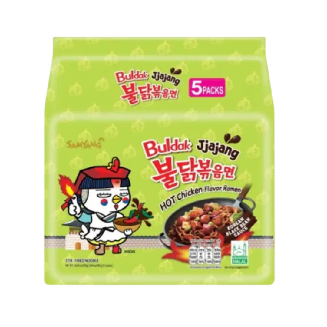 Samyang - Buldak | Hot Chicken Flavor - Jjajang 5X Samyang Foods Co.