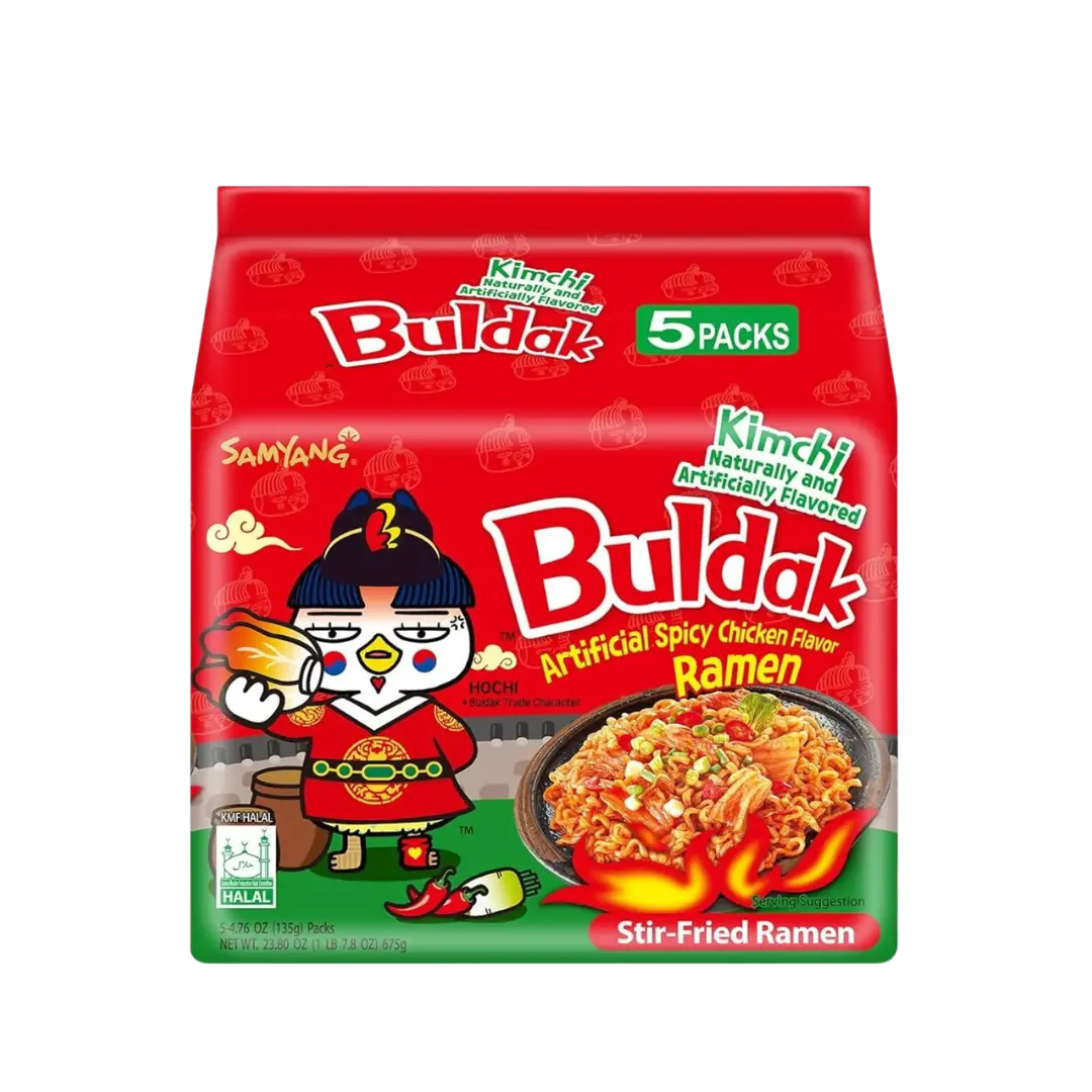 Samyang - Buldak | Hot Chicken Flavor - Kimchi 5X Samyang Foods Co.