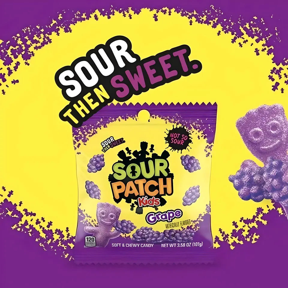 Sour Patch Kids | Grape SHACK à SAUCE