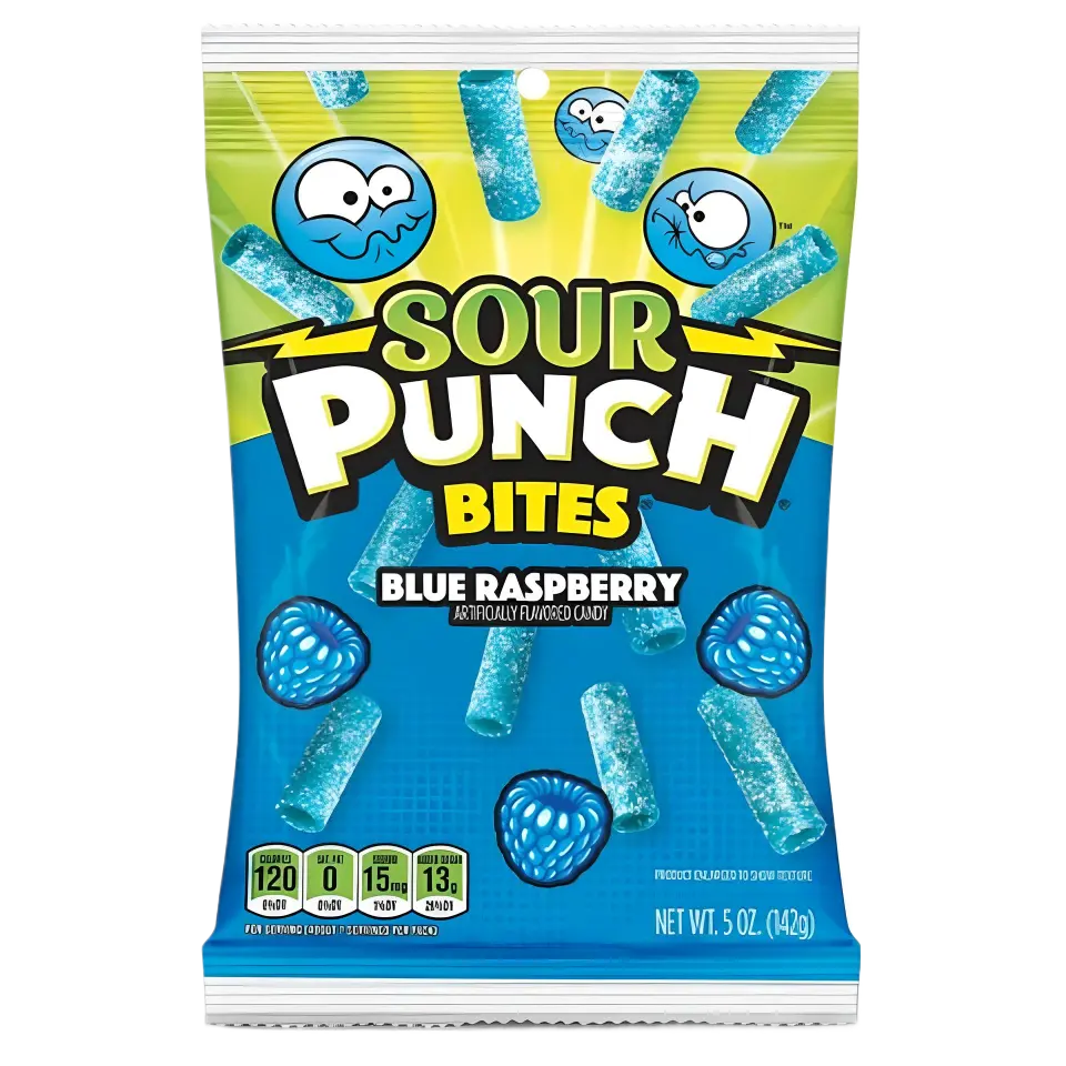 Sour Punch | Bites - Blue Raspberry SHACK Ă SAUCE