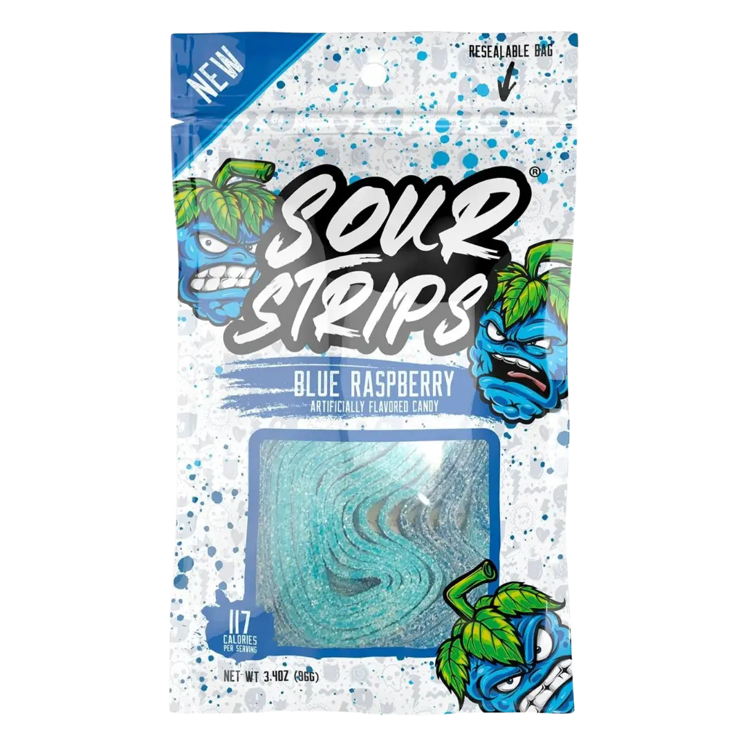 Sour Strips | Blue Raspberry Sour Strips