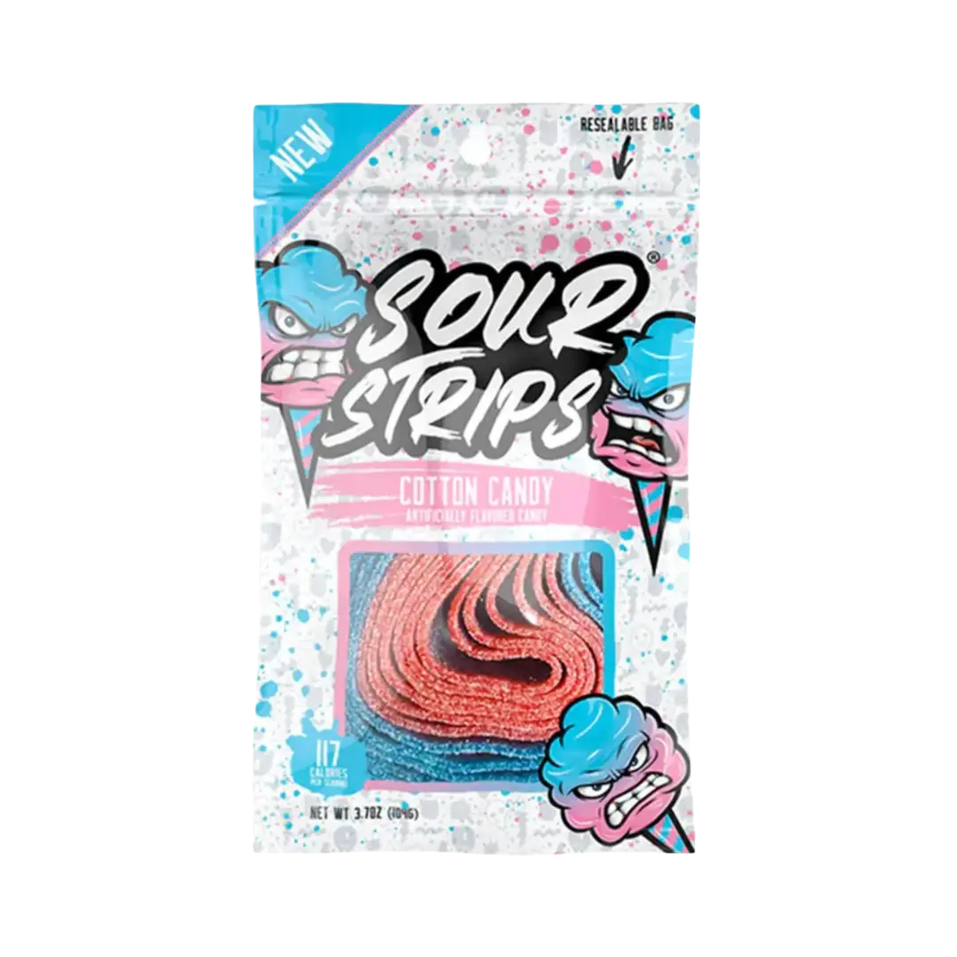 Sour Strips | Cotton Candy SHACK à SAUCE