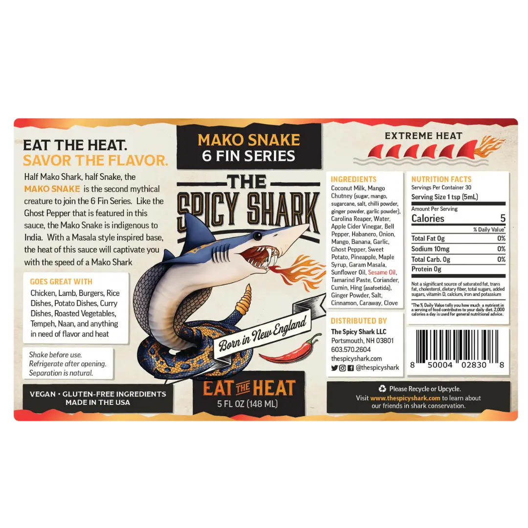 The Spicy Shark | Mako Snake - Hot Ones Québec SHACK à SAUCE