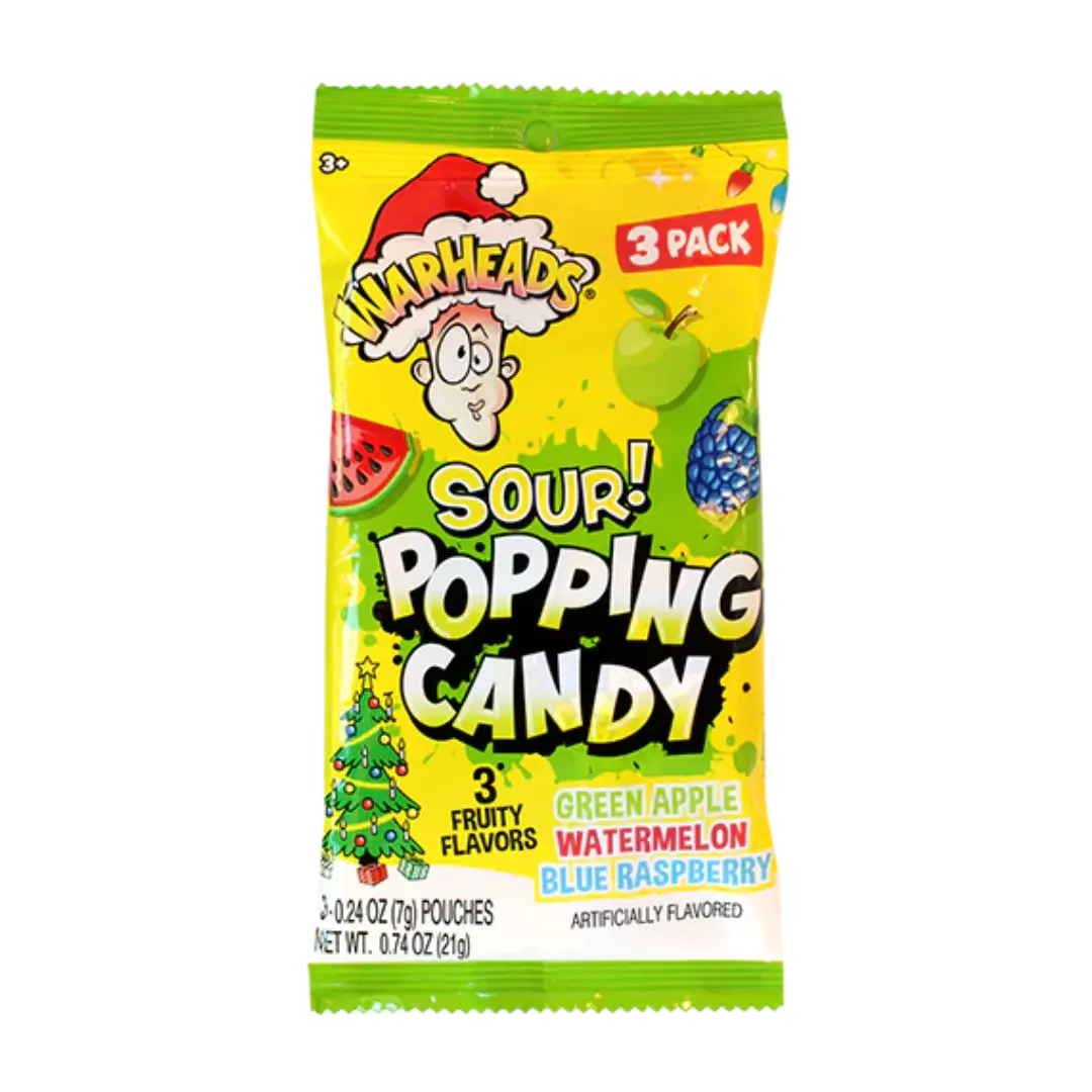 Warheads | Popping Candy Christmas Warheads