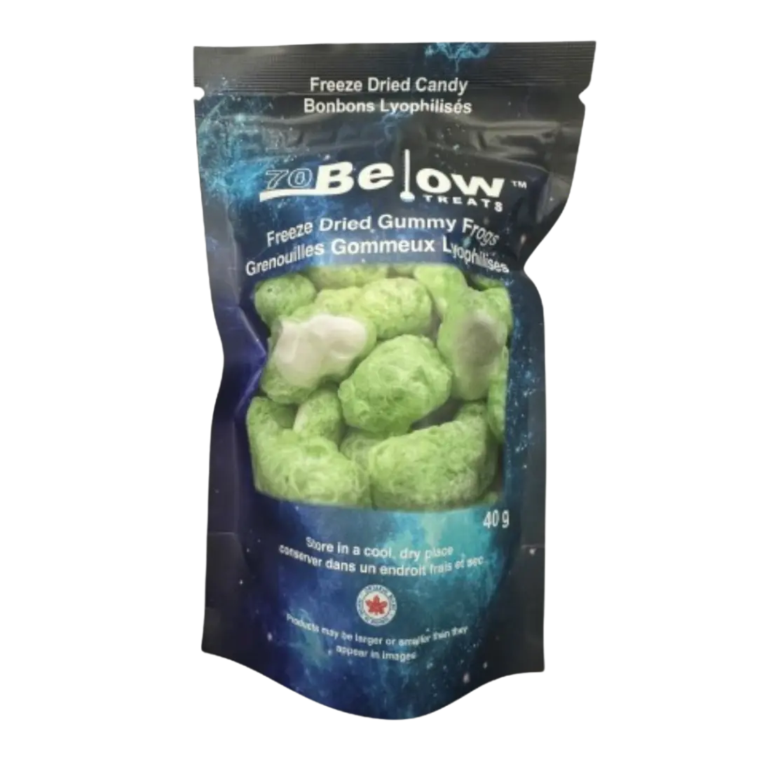 70 Below Treats | Freeze Dried - Gummy Frogs SHACK à SAUCE