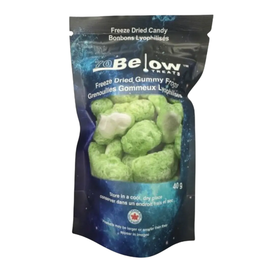 70 Below Treats | Freeze Dried - Gummy Frogs SHACK à SAUCE