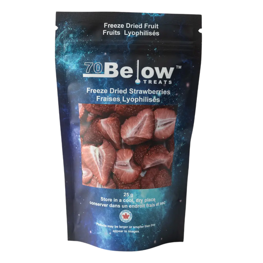 70 Below Treats | Freeze Dried - Strawberries SHACK à SAUCE