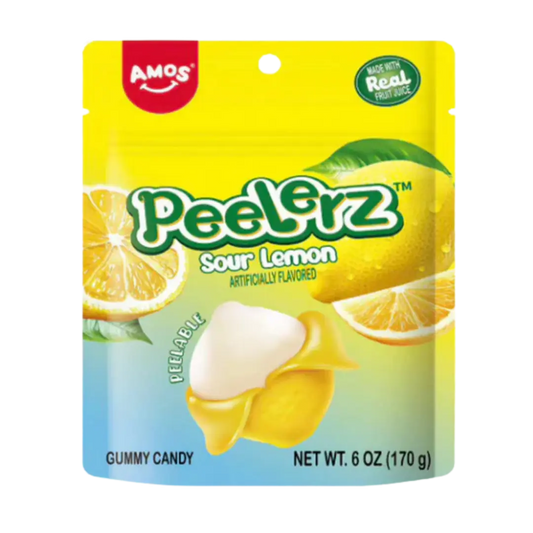 , Amos Peelerz Gummy Lemon Shack à Sauce